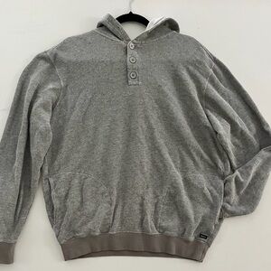 RVCA Heather Gray Men's Hoodie